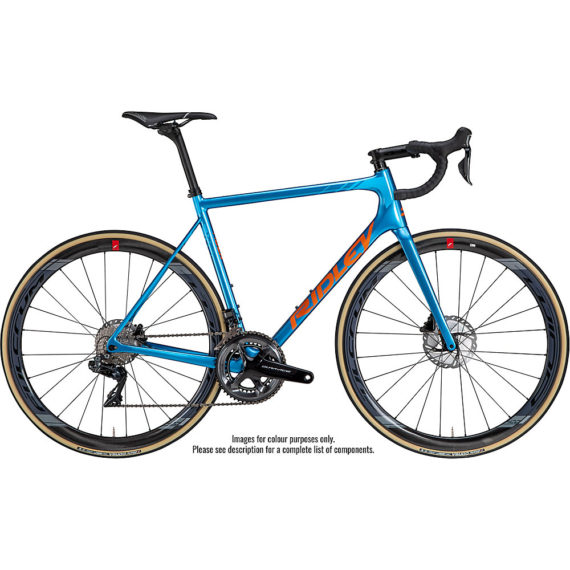 Ridley Helium SLX Disc Ultegra Road Bike 2020 - Blue Metallic