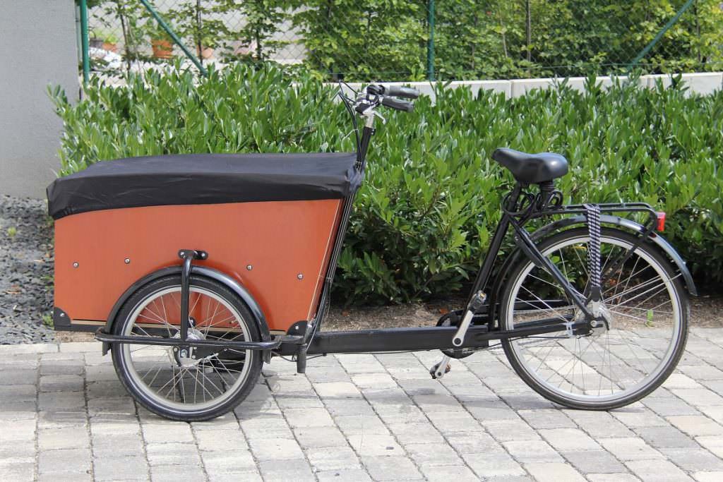 Heavy cargo bike