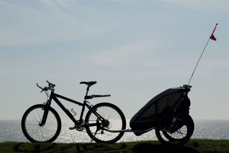 what age baby bike trailer