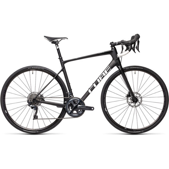 Cube Attain GTC SL Road Bike 2021 - Carbon - White - 62cm (24.5"), Carbon - White