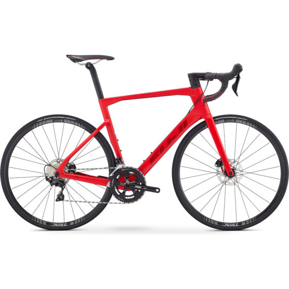 Fuji Transonic 2.5 Disc Road Bike (2020) - 52cm Satin Red