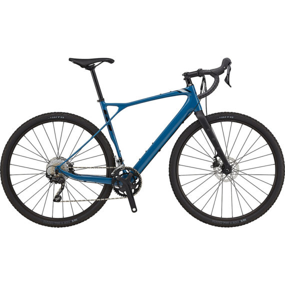 GT Grade Carbon Elite Gravel Bike (2021) 2021 - Blue - 55.3cm (21.5"), Blue