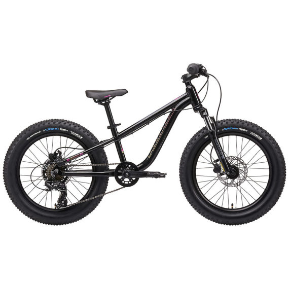 Kona Honzo 20 Hardtail Kids Bike 2021 - Gloss Metallic Black - 20", Gloss Metallic Black
