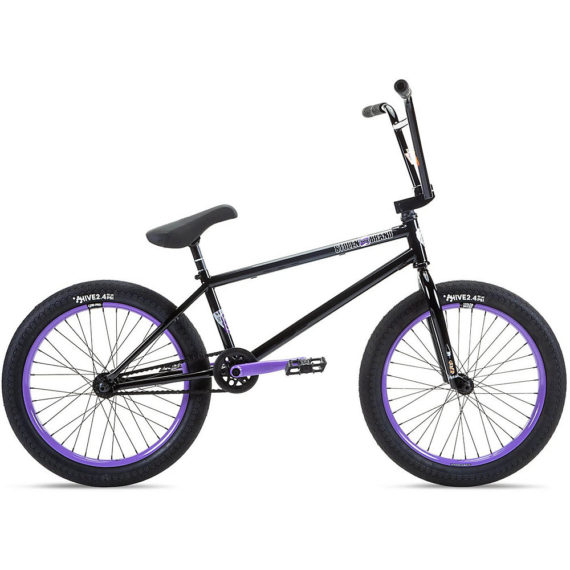 Stolen Sinner FC XLT RHD 20" BMX Bike (2021) 2021 - Black - Violet