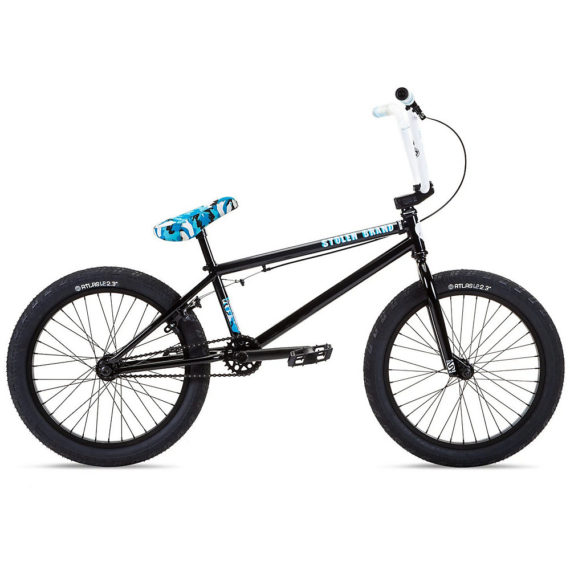 Stolen Stereo 20" BMX Bike (2021) 2021 - Black - Blue Camo, Black - Blue Camo