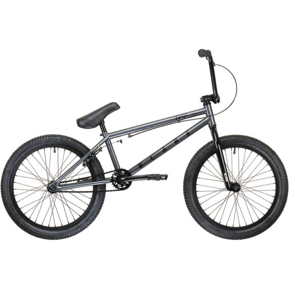 Blank Tyro BMX Bike - Steel Grey - 20", Steel Grey