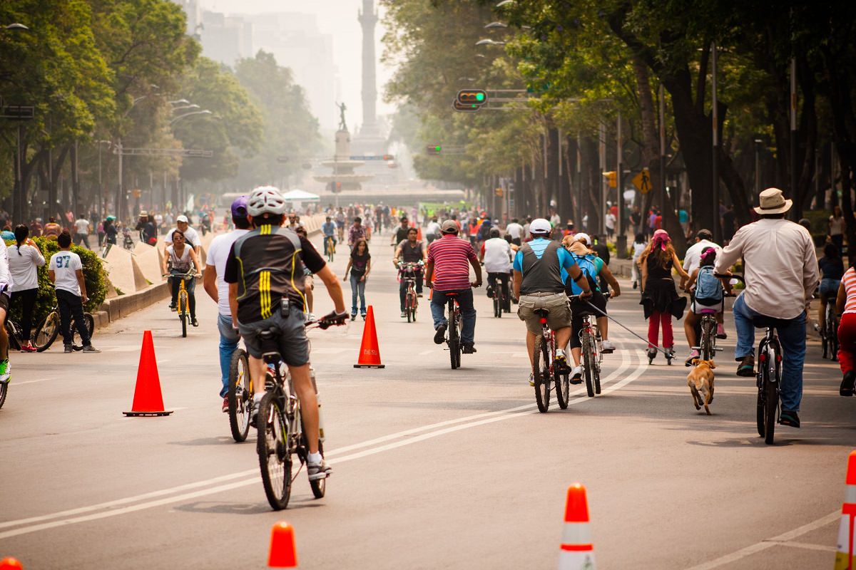 Biking the car free city