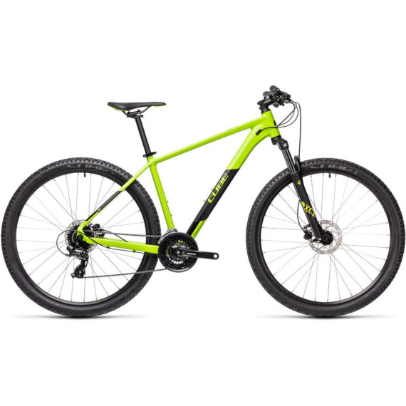 Cube Aim Pro 29 Hardtail Bike (2021) - 21" Green - Black