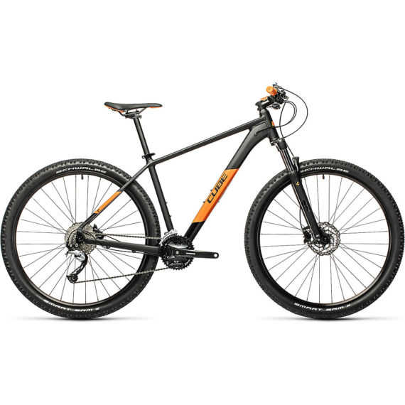 Cube Aim SL Hardtail Bike 2021 - 43.5cm (17") - Black - Orange