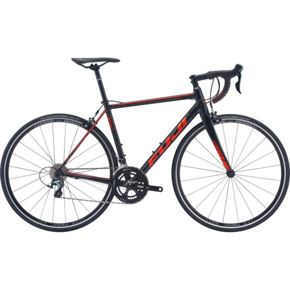 Fuji SL-A 1.5 Road Bike (2020) - 54cm Satin Black - Red Or