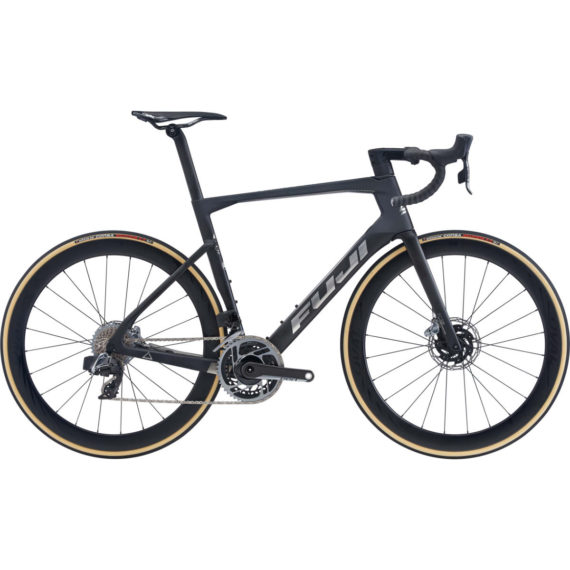 Fuji Transonic 1.1 Disc Road Bike (2020) - 54cm Satin Carbon - Chrom
