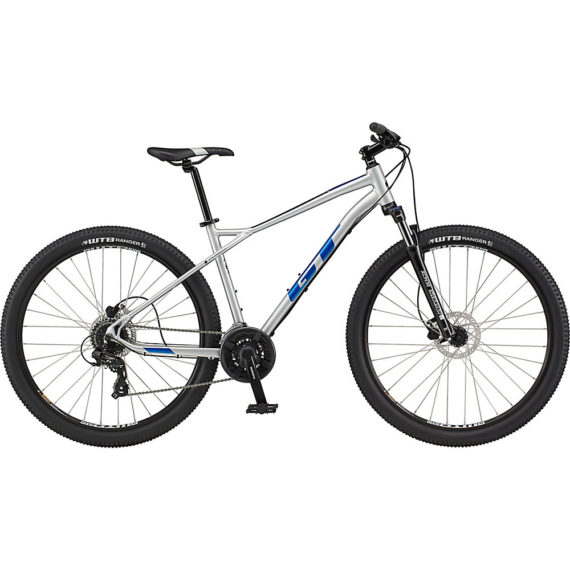 GT Aggressor Expert 29 Hardtail Bike 2021 - Silver - XL, Silver