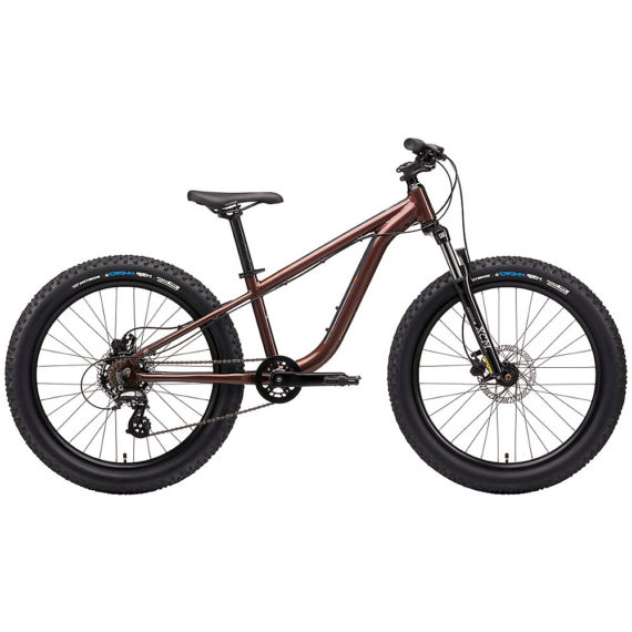 Kona Honzo 24 Hardtail Kids Bike (2021) 2021 - Gloss Prism Rust - Purple - 24", Gloss Prism Rust - Purple