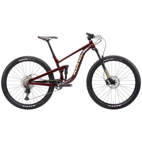 Kona Process 134 AL 29 Suspension Bike 2021 - Gloss Metallic Pinot Noir - XL, Gloss Metallic Pinot Noir