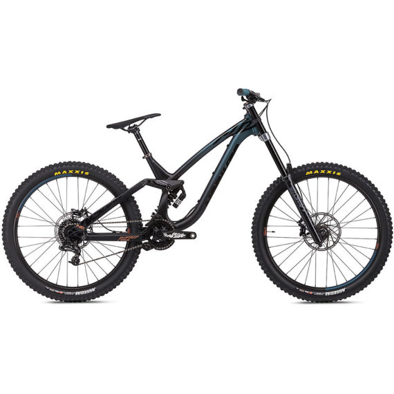 NS Bikes Fuzz 27.5 Suspension Bike 2020 - M - Black - Teal