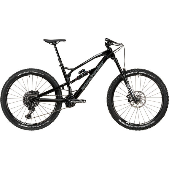 Nukeproof Mega 275 Pro Carbon Bike (GX Eagle) 2020 - XL - Black - Concrete Grey