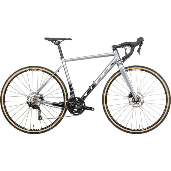 Vitus Energie Cyclocross Bike (GRX 400) 2021 - Nardo Grey- Black Quartz - XS, Nardo Grey- Black Quartz