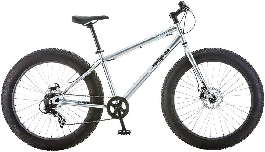 Mongoose Malus Adult Fat Tire Mountain Bike