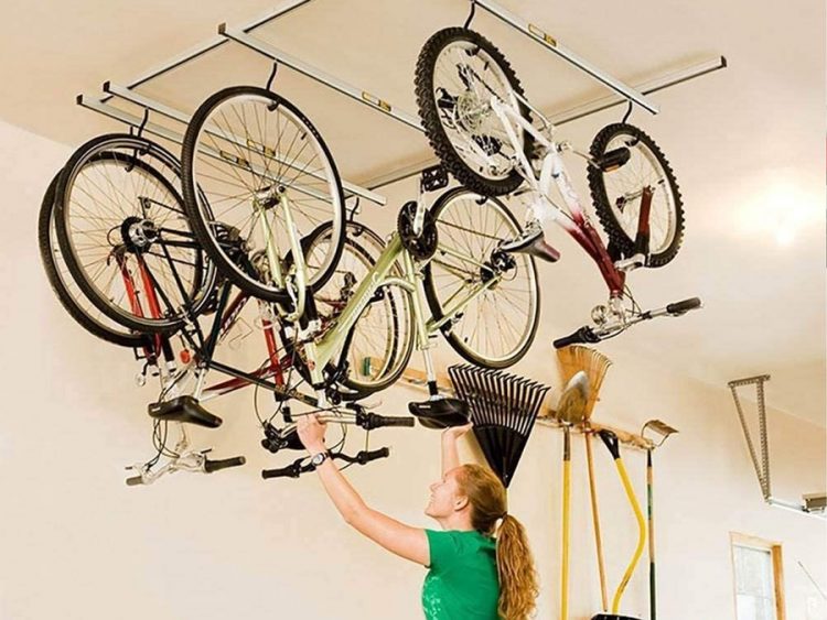 Saris Cycle Glide Ceiling Mount Storage Rack