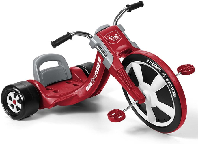 Radio Flyer Deluxe Big Flyer, Outdoor Toy for Kids Ages 3-7