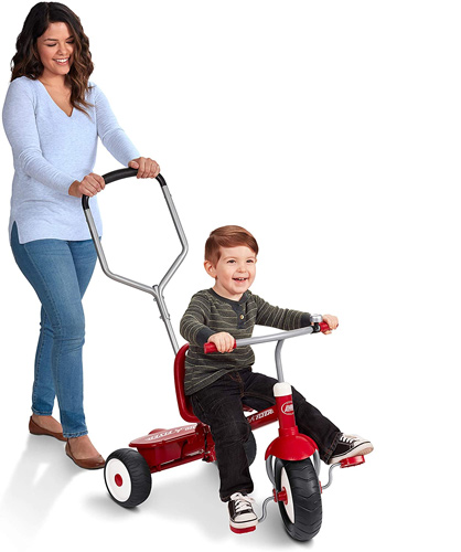 Radio Flyer Deluxe Steer Stroll Trike