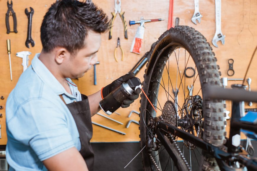 Lubricating The Chain