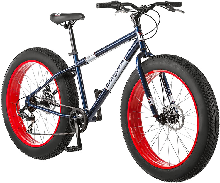 Mongoose Mens Fat Tire Mountain Bike