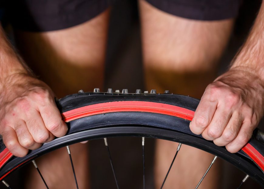 Changing Bicycle Wheel