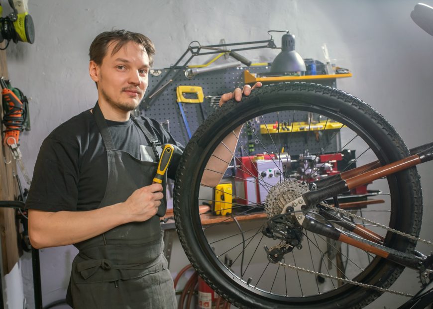 Repair Bike Wheel