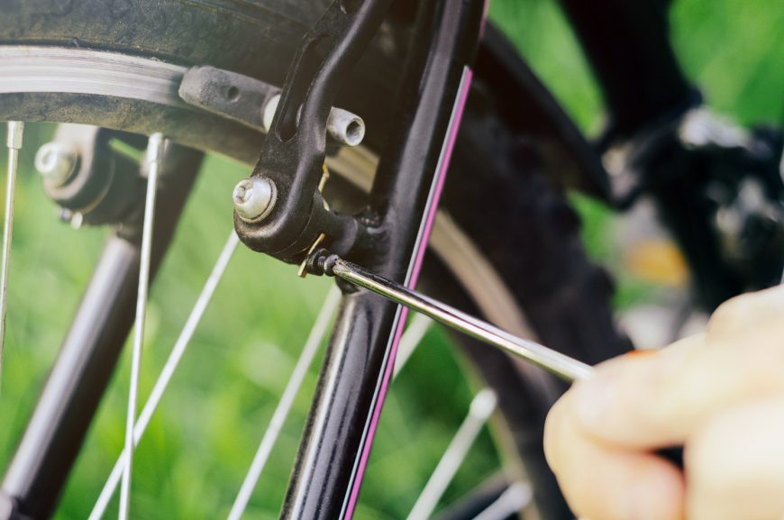 Brakes Of A Mountain Bike