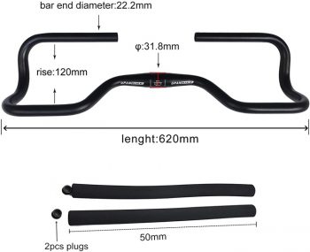 butterfly handlebars motorcycle