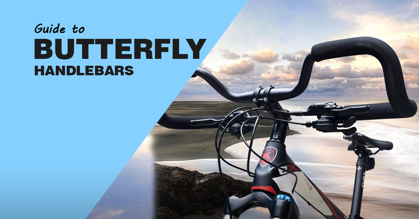 Aluminum Alloy Trekking Bar Butterfly Handle Bar Bicycle Wear-resistant 