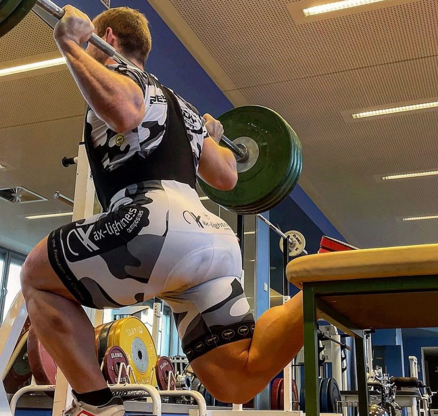 Robert Forstemann Split Squat