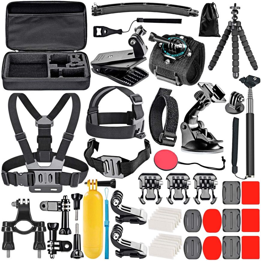 Neewer 50 In 1 Action Camera Accessory Kit