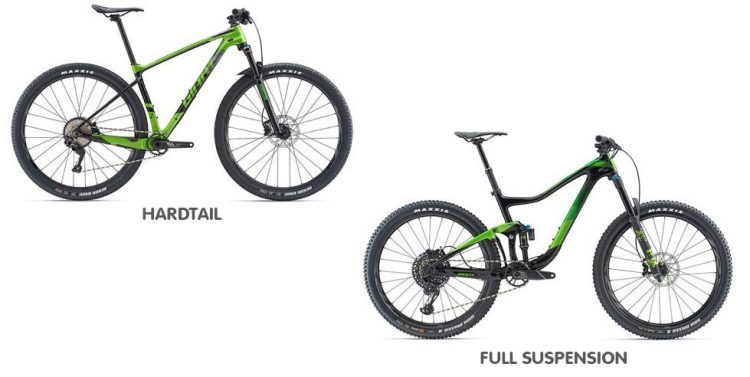 what is hardtail suspension