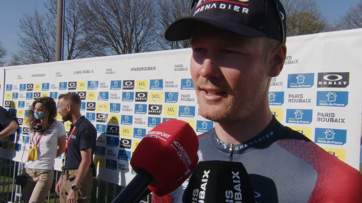 Dylan Van Baarle Paris Roubaix