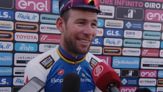 Cavendish Wins Giro Stage