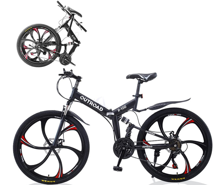 Max4out 26 Inch Folding Mountain Bike