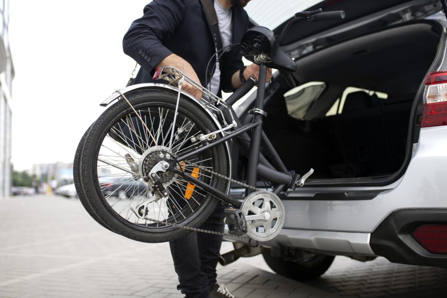 Using A Folding Bike