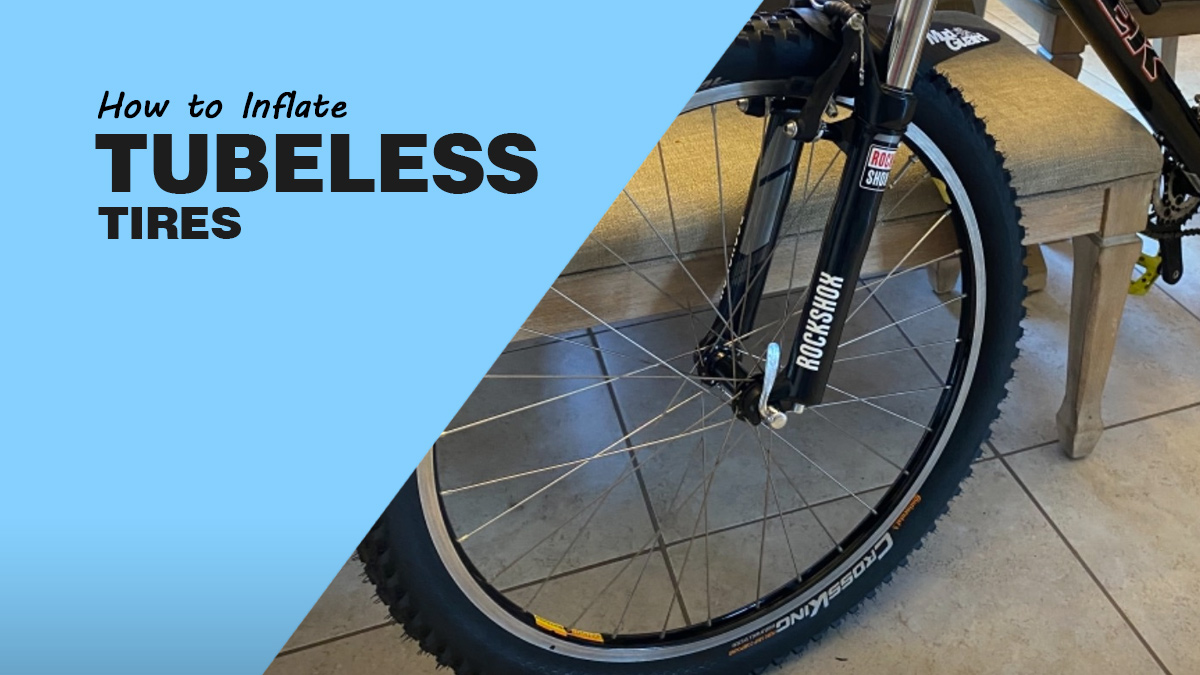 inflate tubeless tires