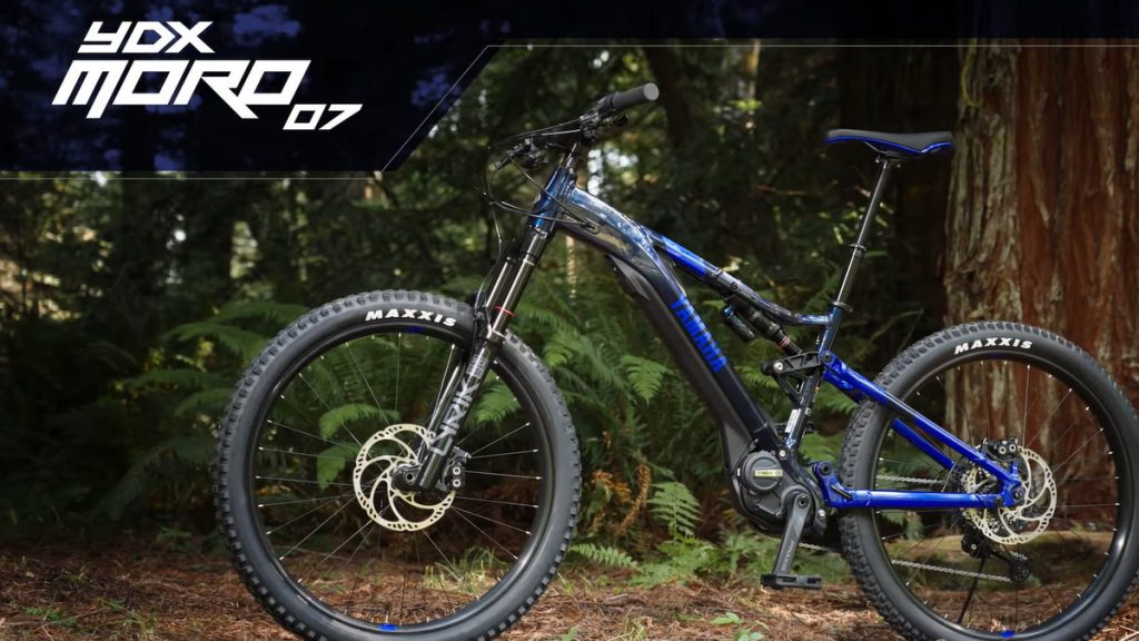 Yamaha Showcases Its 2023 EMountain Bike Lineup The YDXMORO 07 and 05