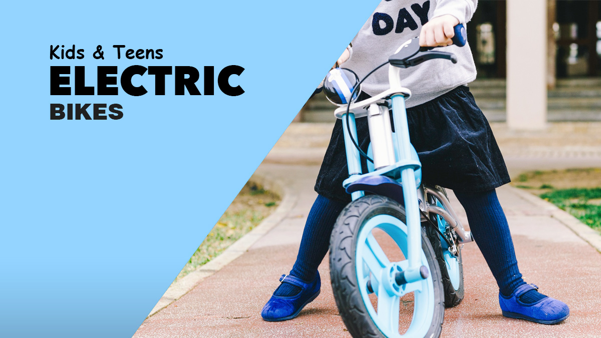 Electric Bikes For Kids & Teens