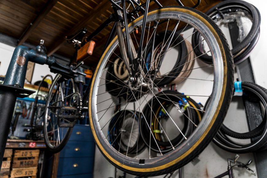 Bike Tires Storage