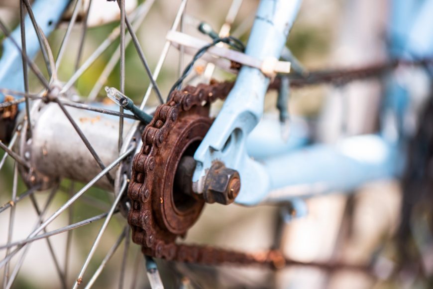 Rusty Bicycle Chain