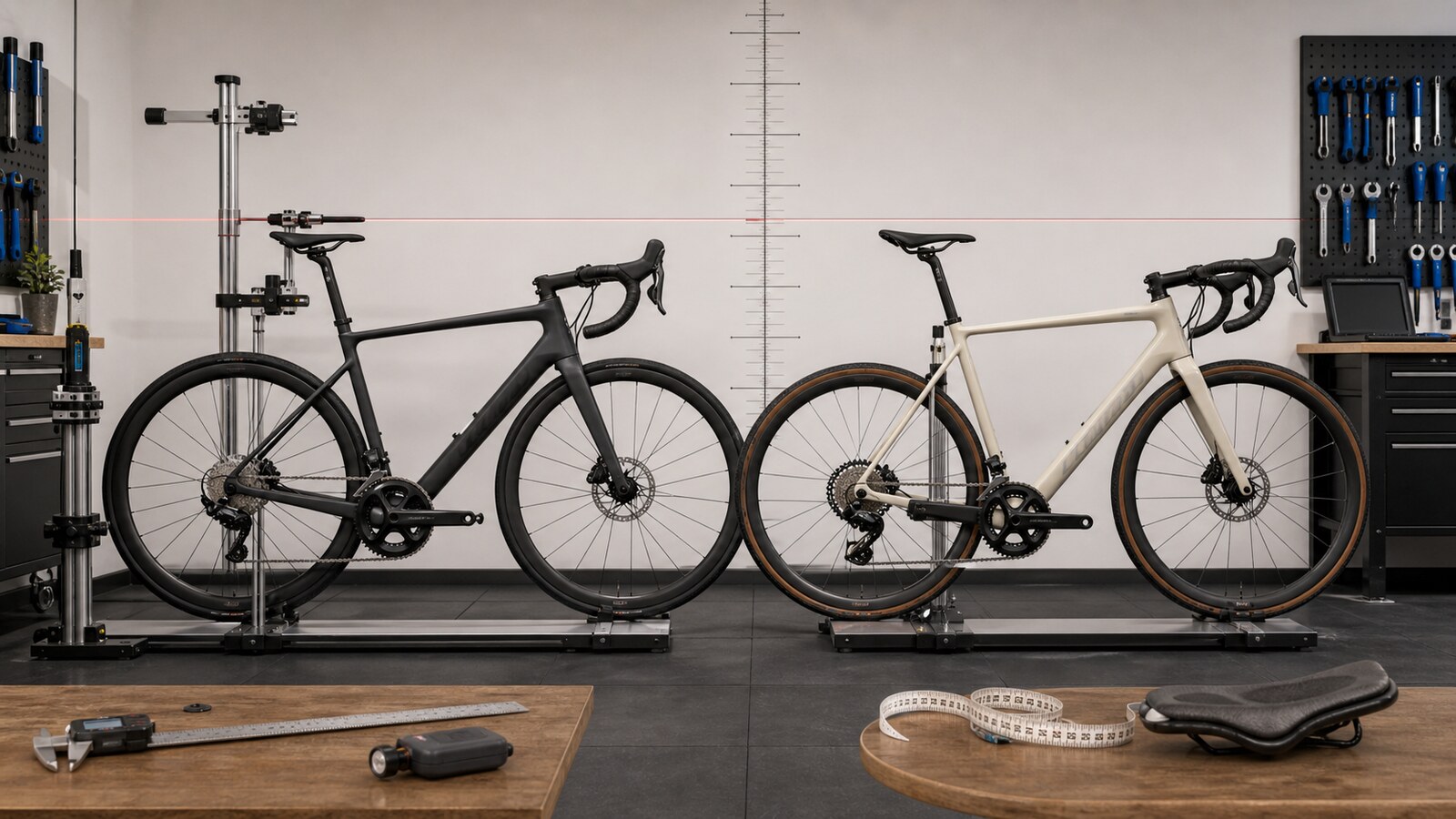 Bike Fit Comparison Tool visual for Icebike cycling tool