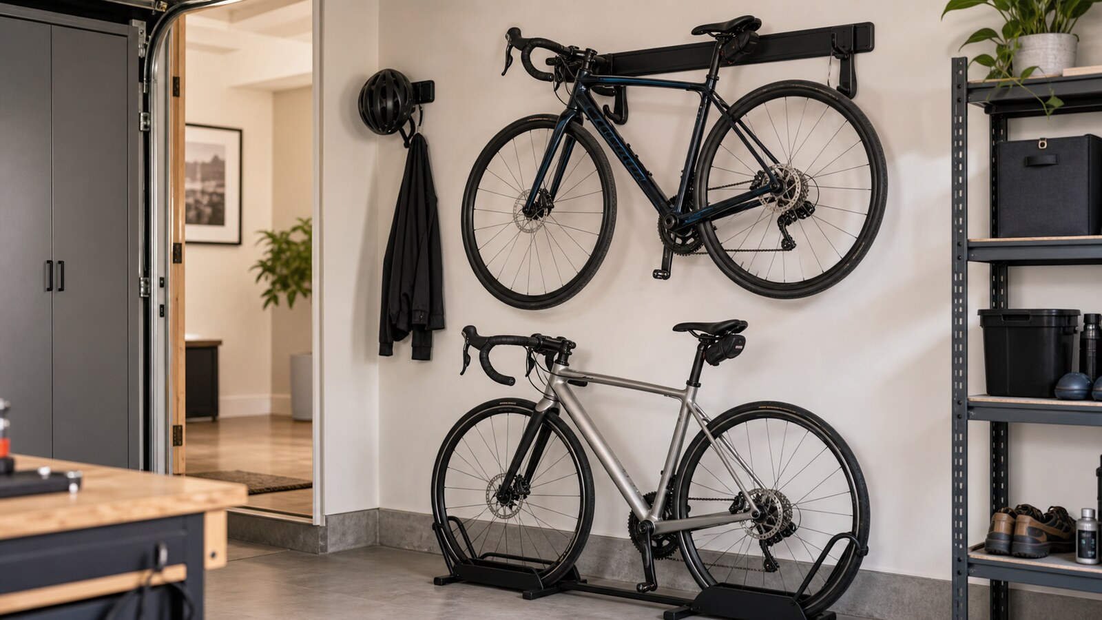 Bike Storage Space Calculator visual for Icebike cycling tool