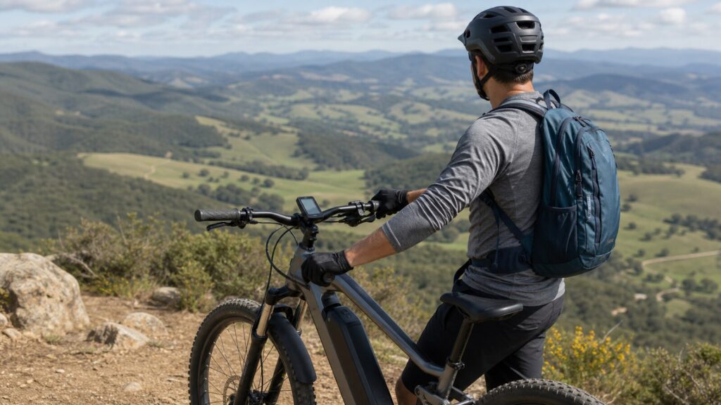 E-Bike Range Elevation Calculator visual for Icebike cycling tool